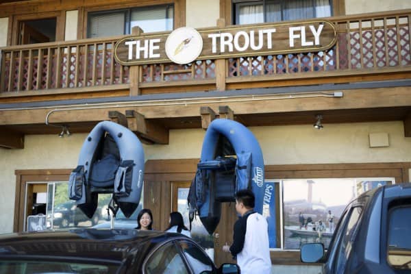 The Trout Fly fishing shop